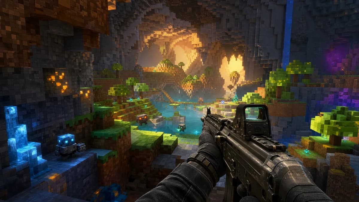 GPT Image 2 Counter-Strike 與 Terraria 混搭範例