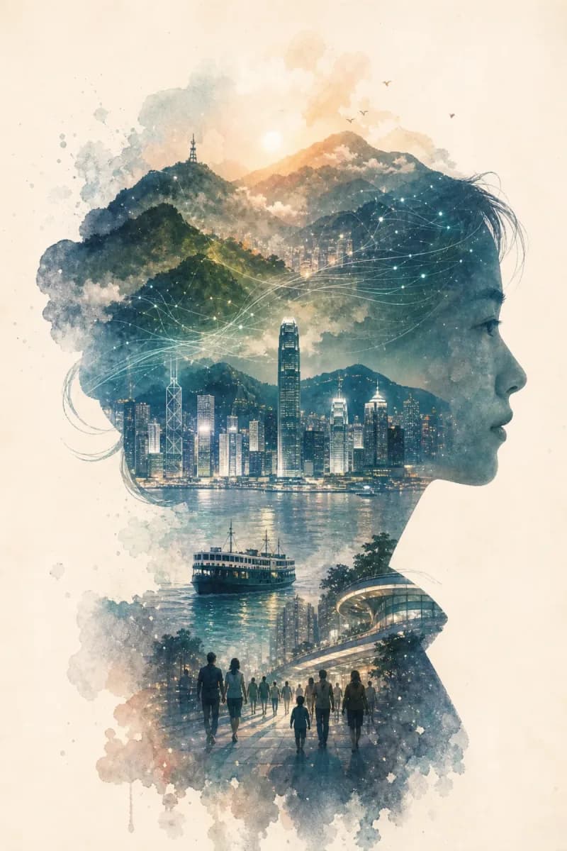 GPT Image 2 剪影宇宙敘事海報範例