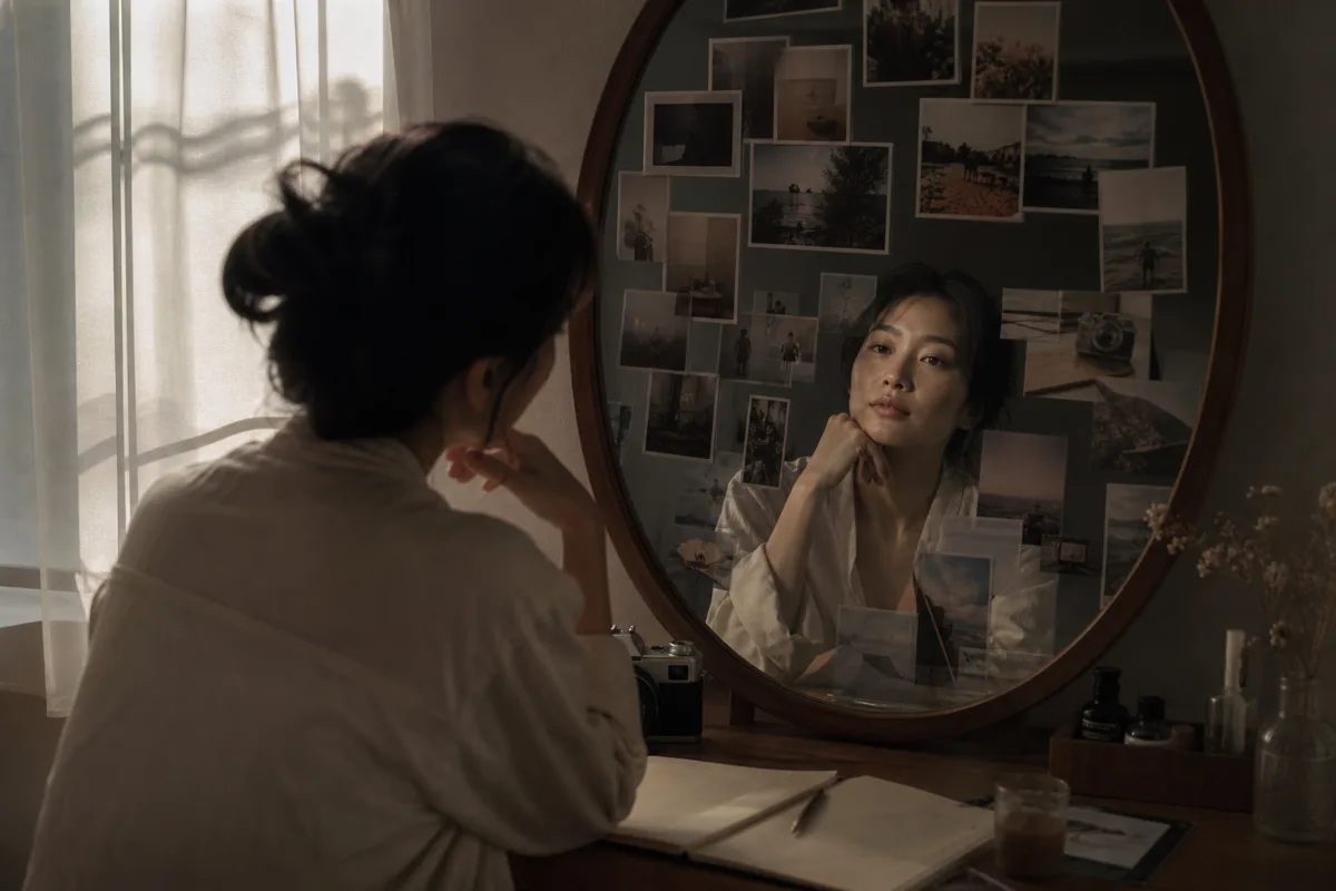GPT Image 2 AI 自我觀感人像示例